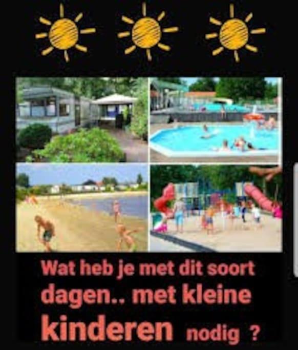 Chalet 14 Met Airco Familiecamping De Tien Heugten Schoonloo Drenthe Exterior foto